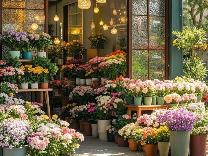 Mẫu thiết kế shop bán hoa tươi 18