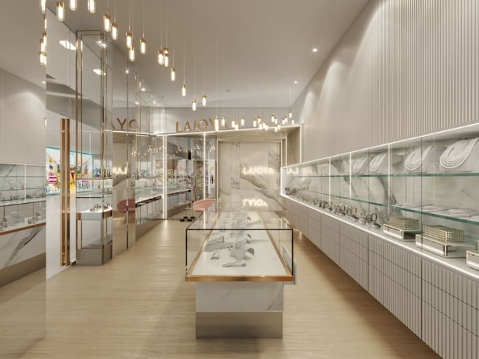 Mẫu thiết kế cửa hàng trang sức 13