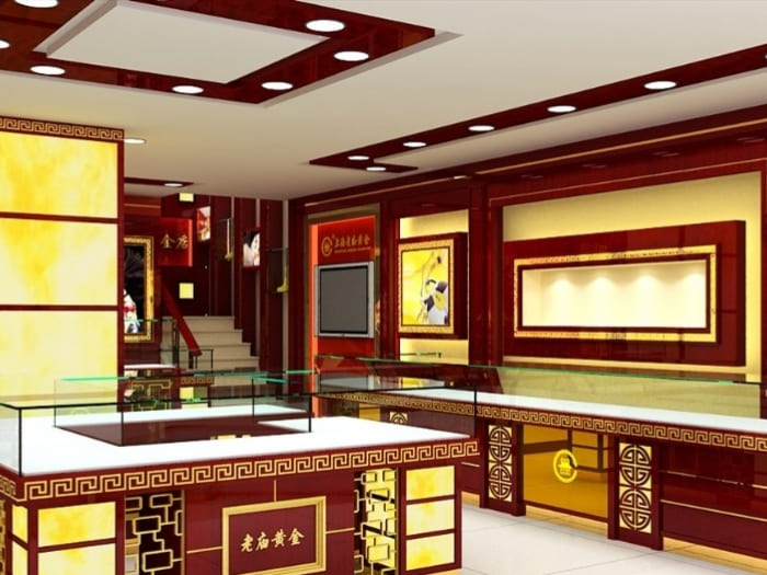 Mẫu thiết kế cửa hàng bán đồ trang sức 16