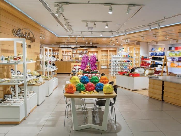 Mẫu thiết kế cửa hàng đồ gốm 02