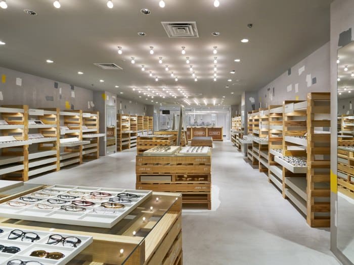Mẫu thiết kế cửa hàng mắt kính 12