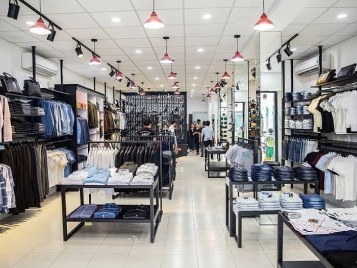 Mẫu thiết kế cửa hàng thời trang 13
