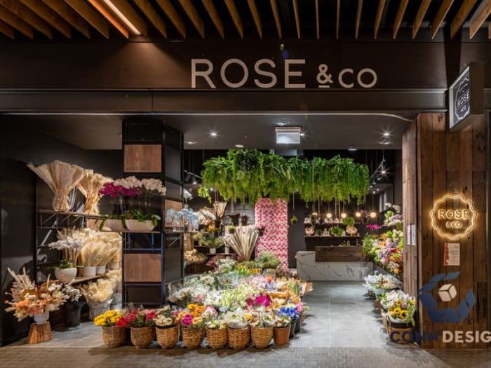 Mẫu thiết kế shop bán hoa tươi 11