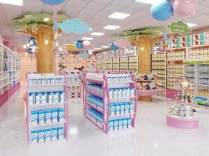 Mẫu thiết kế cửa hàng sữa 12