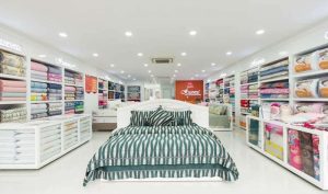Tiêu chuẩn khi thiết kế cửa hàng kinh doanh chăn ga gối đệm