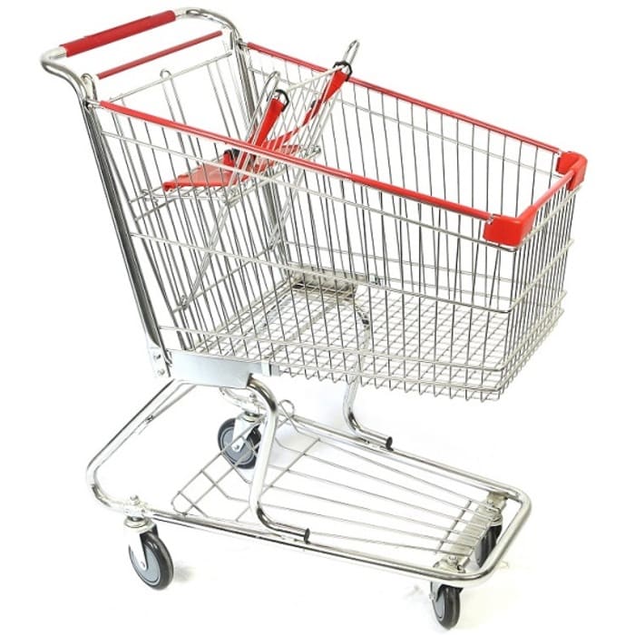 Xe đẩy thiết kế có ghế ngồi trẻ em