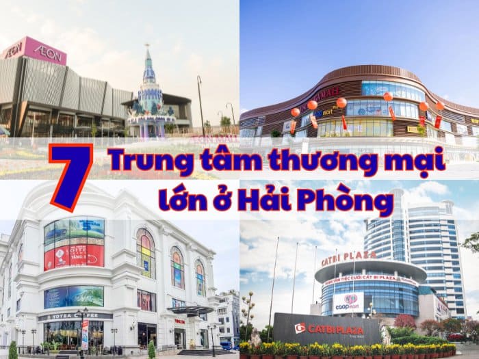 7 Trung tâm thương mại lớn nhất tại Hải Phòng 