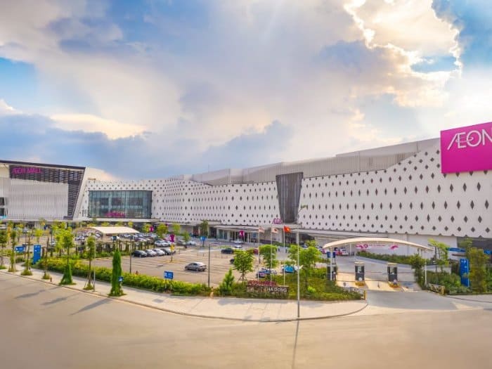 Aeon Mall Hà Đông – Bãi đỗ xe lớn, không gian thân thiện cho gia đình