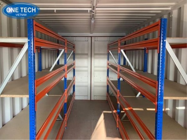 TOP 6 mẫu kệ kho trong container tải từ 50 - 3000 kg/tầng