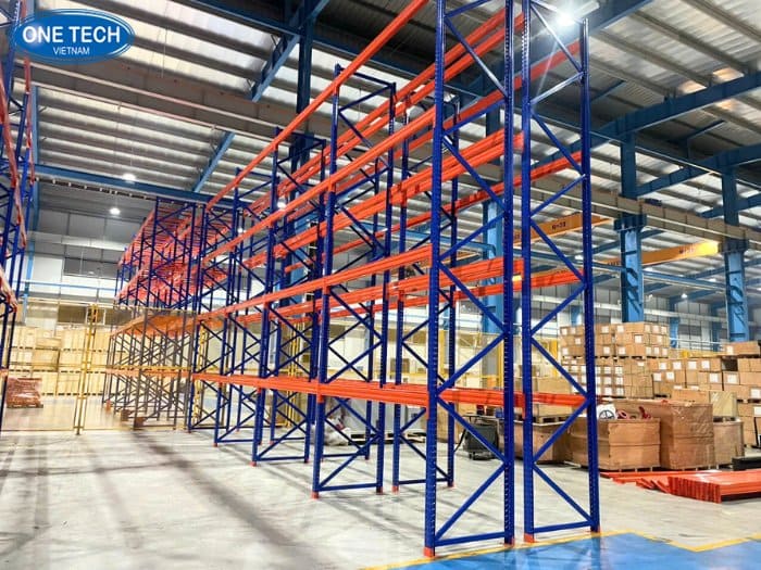 Kệ Double Deep tối ưu cho phần lớn kho công nghiệp