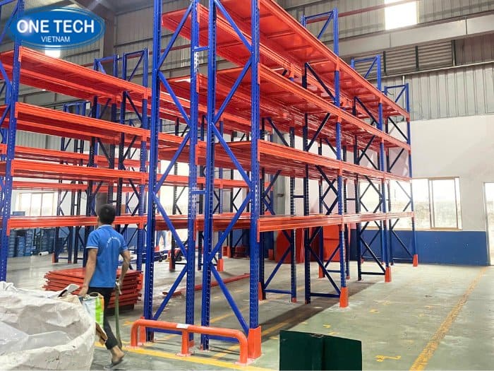 Kệ Double Deep xuất nhập hàng nhanh chóng