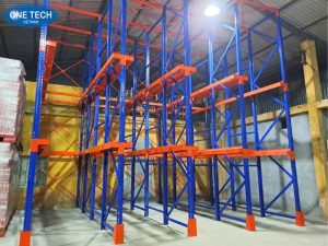 Kệ Drive In tăng mật độ lưu trữ, giảm chi phí kho bãi