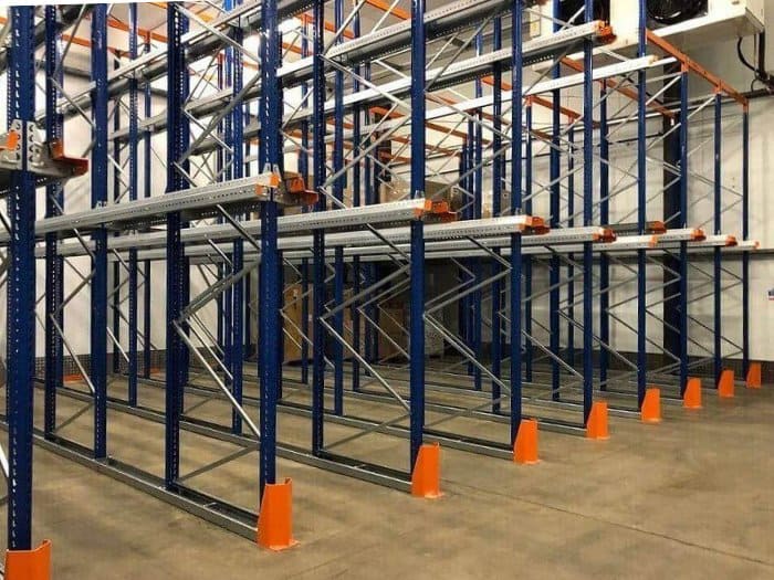 Kệ Drive In tiết kiệm diện tích sàn kho nhôm kính