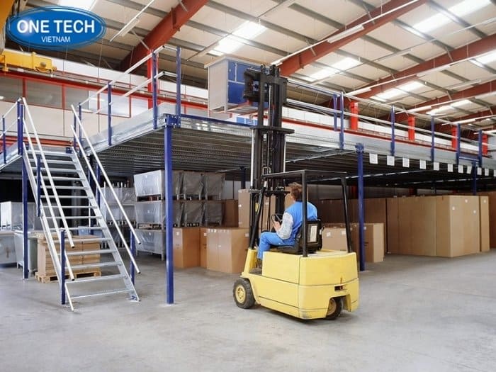 Kệ sàn Mezzanine giúp tạo tầng lửng chắc chắn