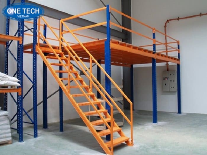 Kệ sàn Mezzanine tạo các sàn lửng lưu trữ