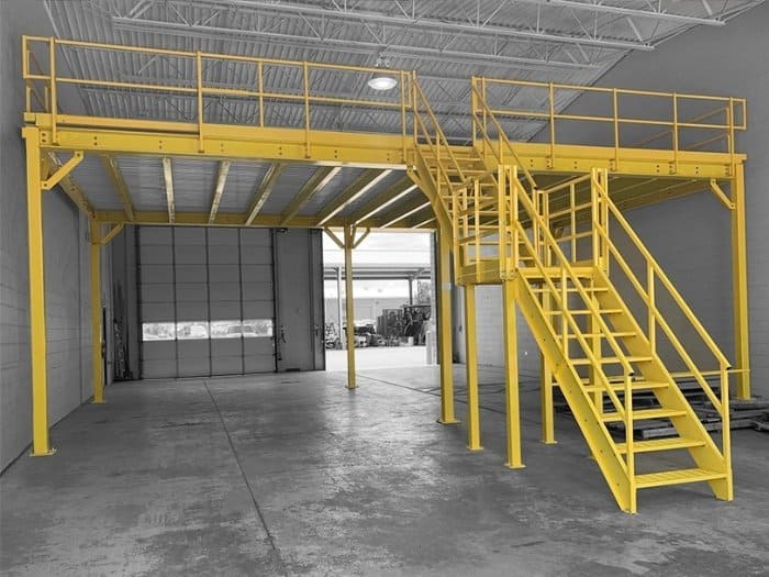 Kệ sàn Mezzanine tạo thêm các tầng lửng