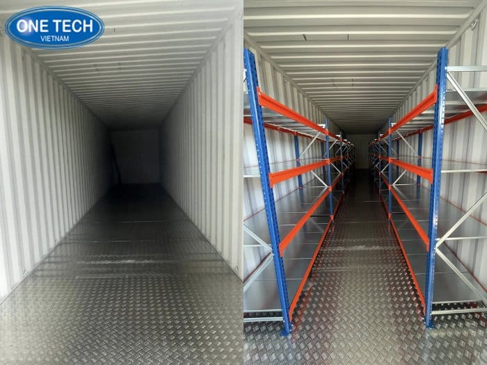 Lợi ích thực tế khi sử dụng kệ cho kho Container