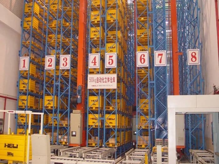 Quy trình vận hành hệ thống lưu kho hàng tự động