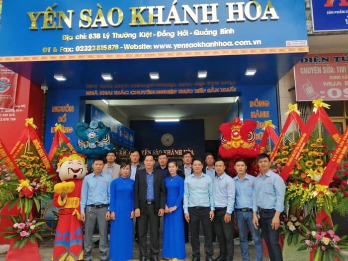 Thiết kế biển hiệu cửa hàng yến sào