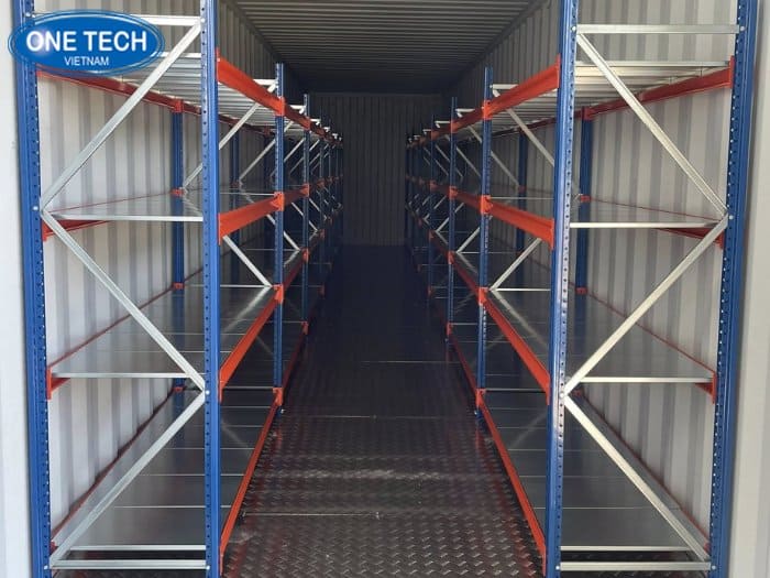 Tổng hợp các mẫu kệ kho Container tải từ 50 - 3000kg/ tầng