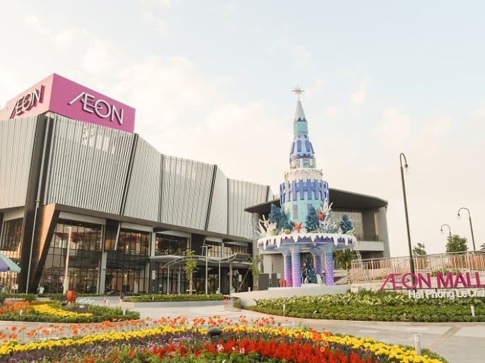 Trung tâm thương mại Hải Phòng Aeon Mall sở hữu quy mô siêu lớn