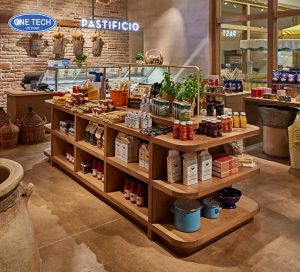 Ụ gỗ trưng bày nến thơm, tinh dầu xông phòng