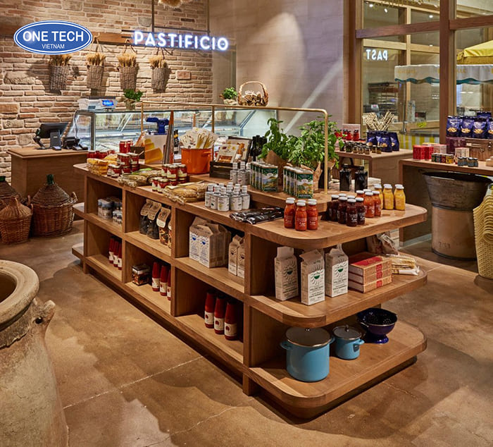 Ụ gỗ trưng bày nến thơm, tinh dầu xông phòng