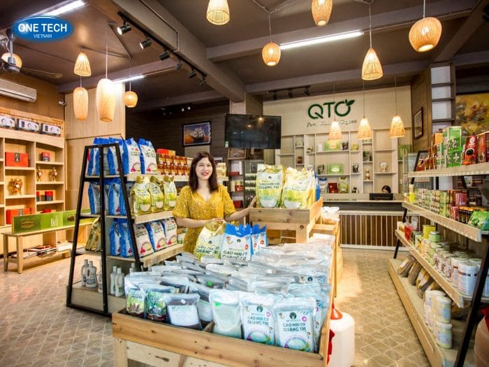 Các bước thiết kế cho cửa hàng bán gạo 