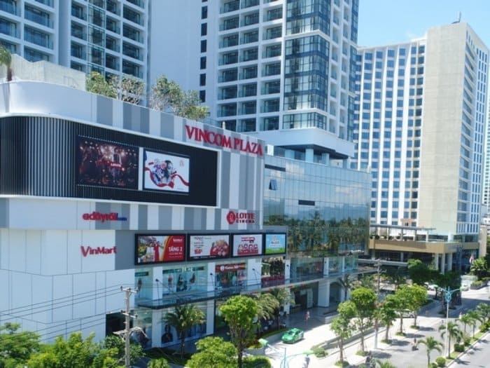Vincom Plaza Trần Phú Nha Trang - Không gian mua sắm sang trọng hướng biển