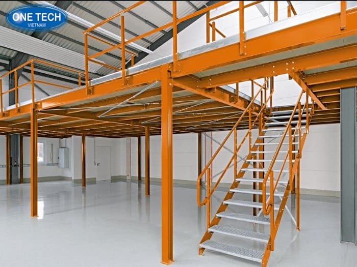 Kệ sàn Mezzanine tối ưu không gian kho 