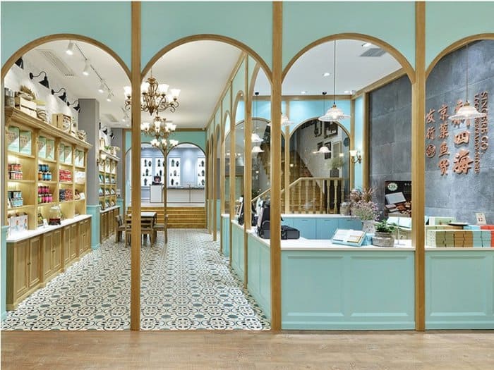 Mẫu thiết kế cửa hàng bán yến sào 12