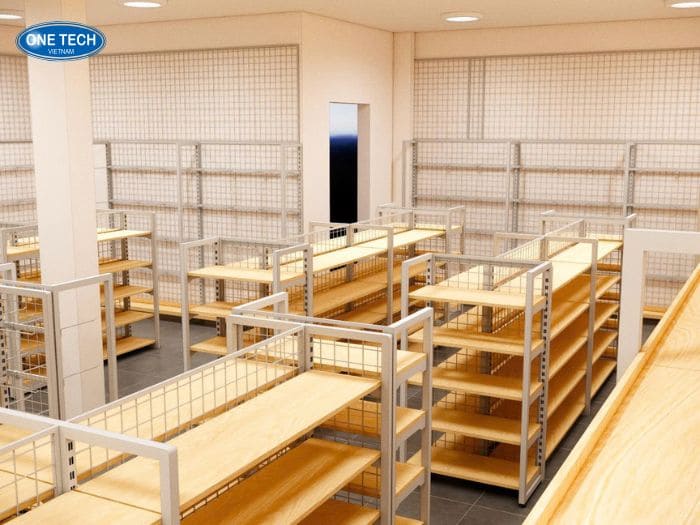 Mẫu thiết kế cửa hàng tiện lợi 08