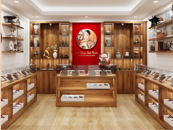 Mẫu thiết kế cửa hàng yến sào 05