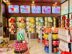 Mẫu thiết kế cửa hàng bán yến sào 07