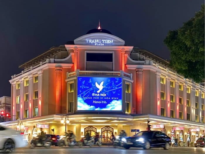 Tràng Tiền Plaza – Trung tâm thương mại sang trọng bậc nhất Hà Nội