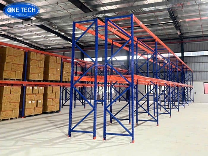 Kệ Double Deep cho kho công nghiệp Bắc Giang