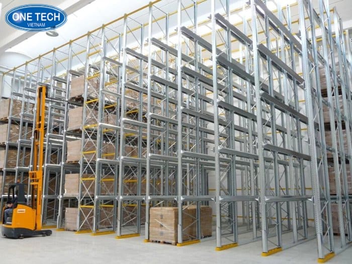 Kệ Drive In tối ưu diện tích sàn cho kho công nghiệp