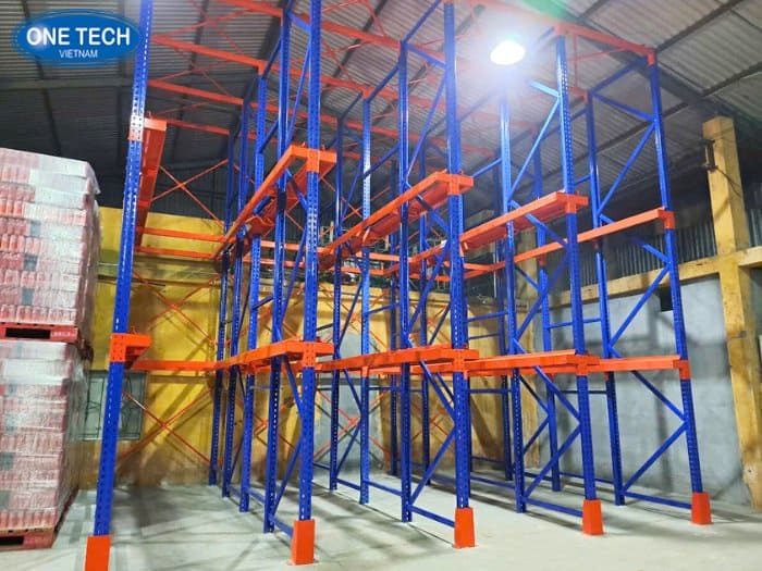 Kệ Drive In tối ưu diện tích sàn cho kho ngành gia dụng