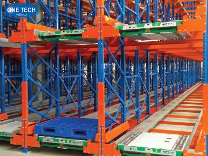 Kệ Radio Shuttle tích hợp công nghệ cao cho kho công nghiệp