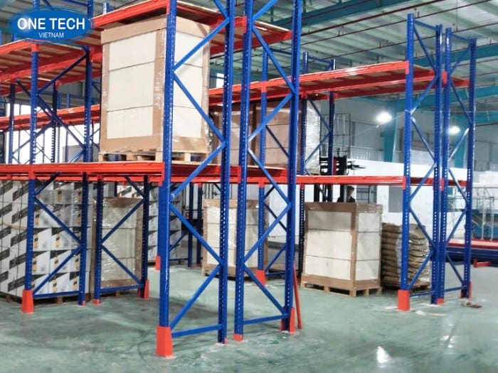 Kệ kho hàng Double Deep lý tưởng cho kho quy mô lớn