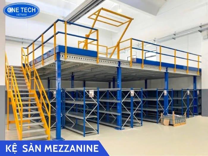 Kệ sàn Mezzanine tạo các sàn lửng linh hoạt