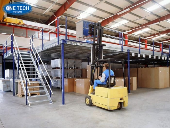 Kệ sàn Mezzanine tạo các sàn lửng thông minh