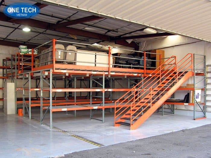 Kệ sàn Mezzanine ứng dụng đa năng trong kho công nghiệp