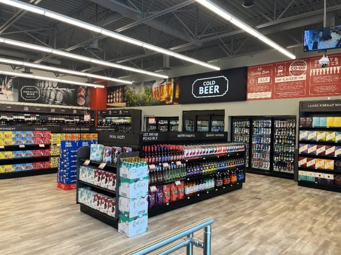 Phong cách thiết kế cửa hàng bán rượu hiện đại