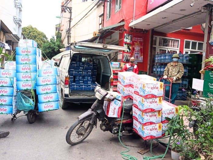 Phương tiện vận chuyển là yếu tố không thể thiếu