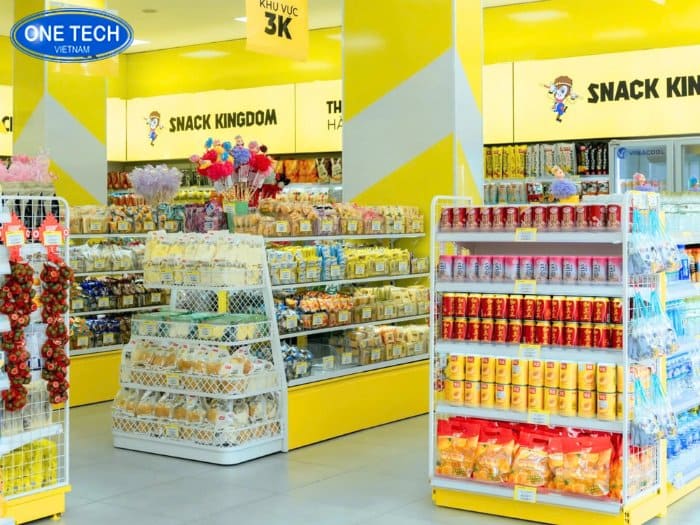 Thông tin chung về dự án kệ trưng bày Snack Kingdom