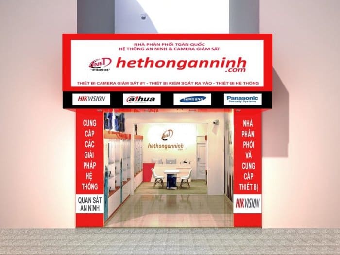 Hạng mục quan trọng khi thiết kế cửa hàng kinh doanh camera