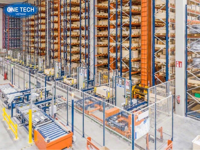 Kệ AS/RS cho kho công nghiệp