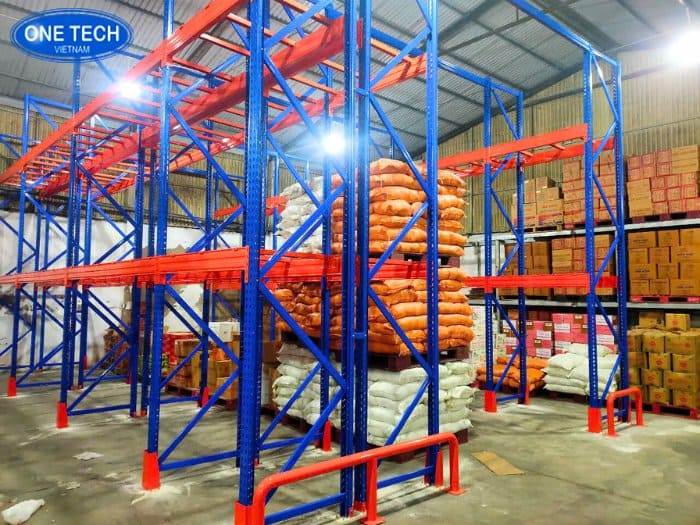 Tổng hợp mẫu kệ kho công nghiệp 2 tầng độ bền
