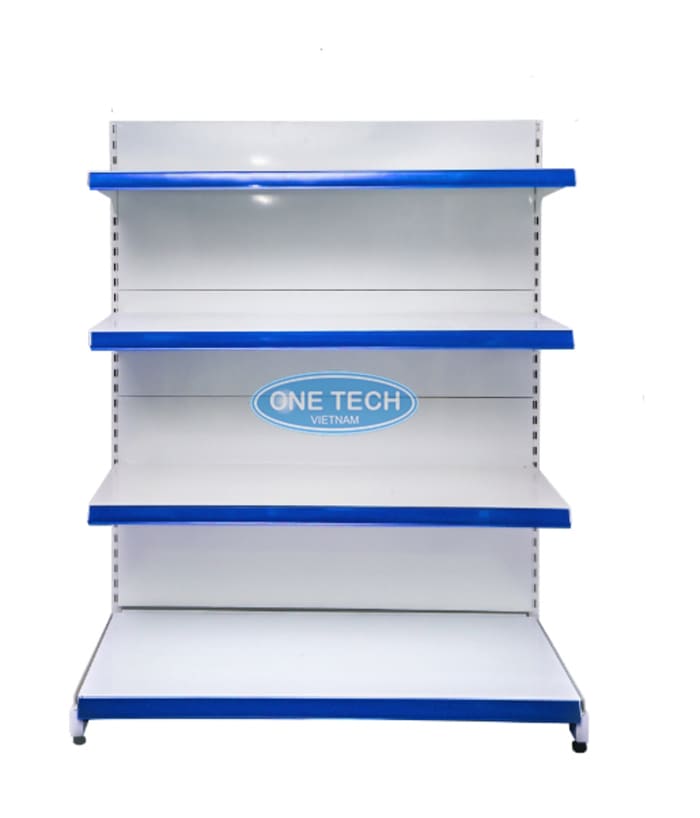 Ứng dụng thực tế của kệ siêu thị 4 tầng đơn tôn liền